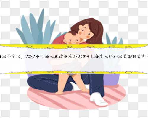 <b>上海助孕宝宝，2022年上海三孩政策有补贴吗 上海生三胎补助奖励政策新消息</b>