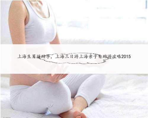 上海生男孩助孕，上海三日游上海亲子自助游攻略2015
