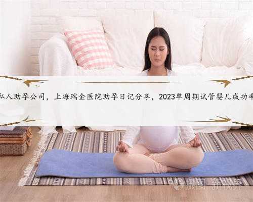 上海私人助孕公司，上海瑞金医院助孕日记分享，2023单周期试管婴儿成功率公