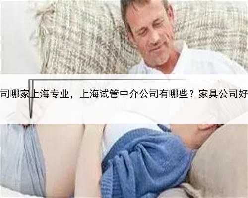 <b>代孕公司哪家上海专业，上海试管中介公司有哪些？家具公司好一点？</b>